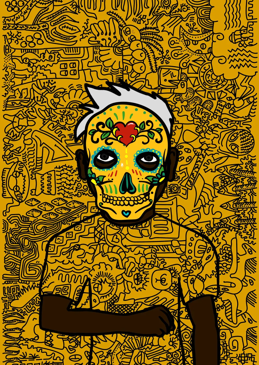 Crypto Hodler — Hashmask #14474