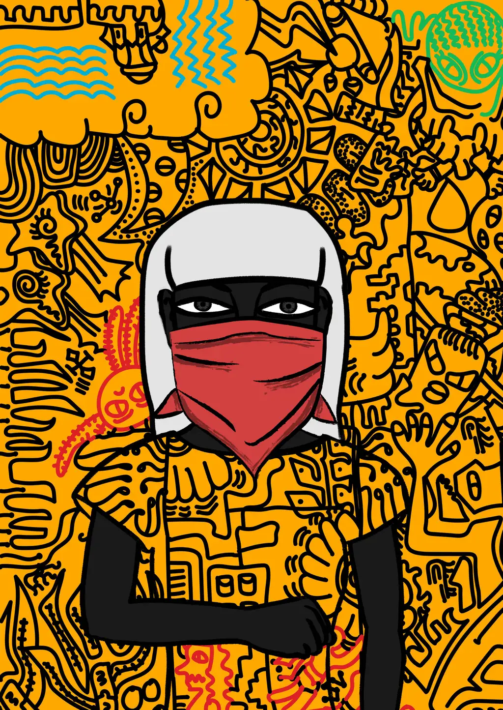 Mia Wallace — Hashmask #14566