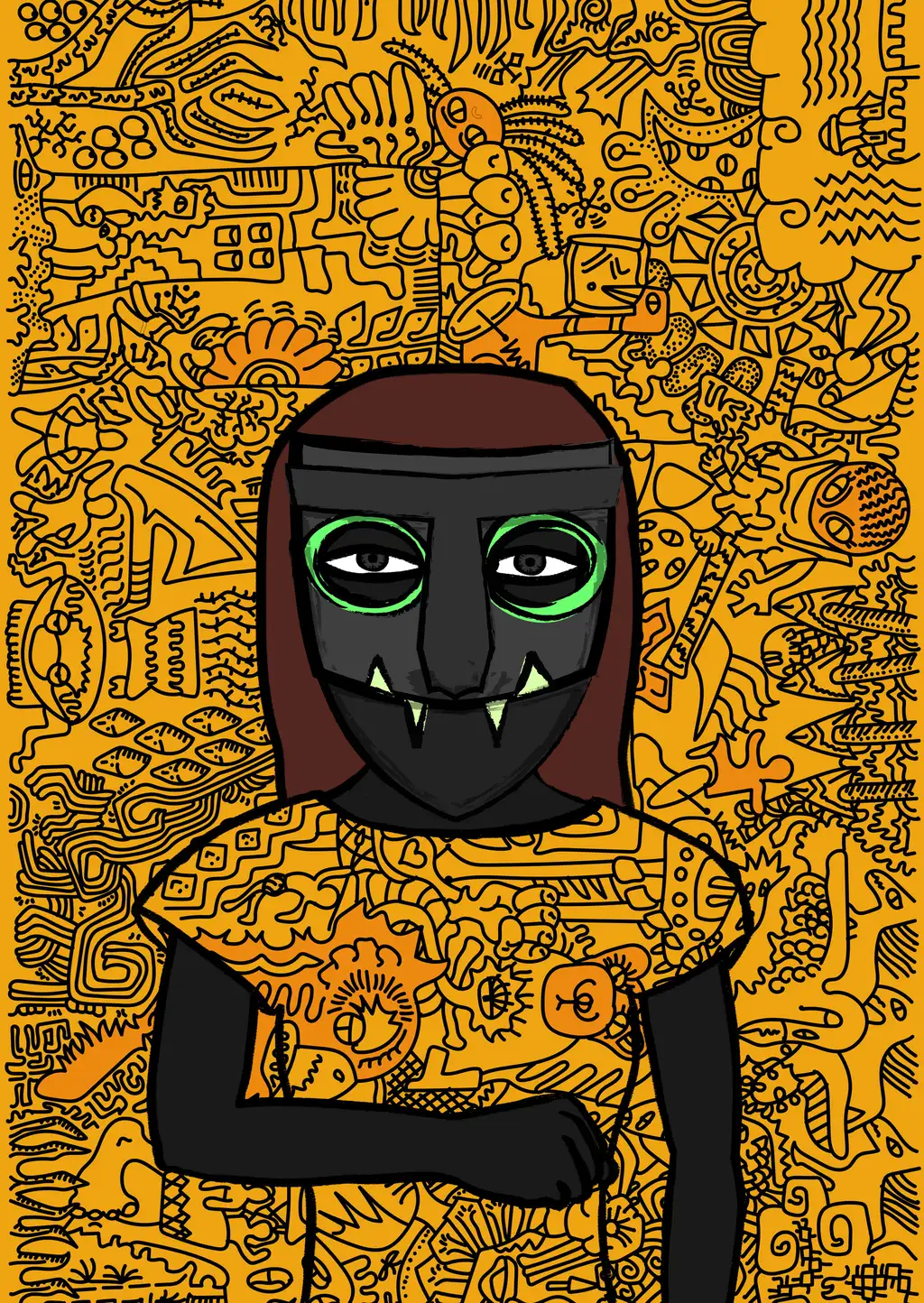 Mystique — Hashmask #14788
