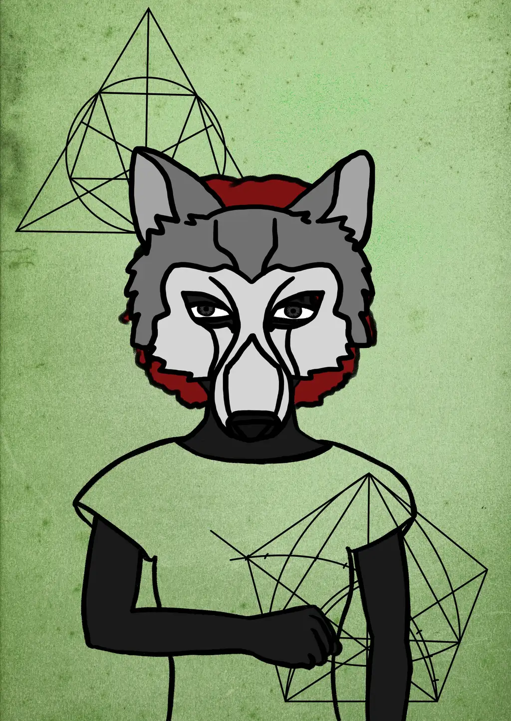 Jojos Wolfie — Hashmask #14802