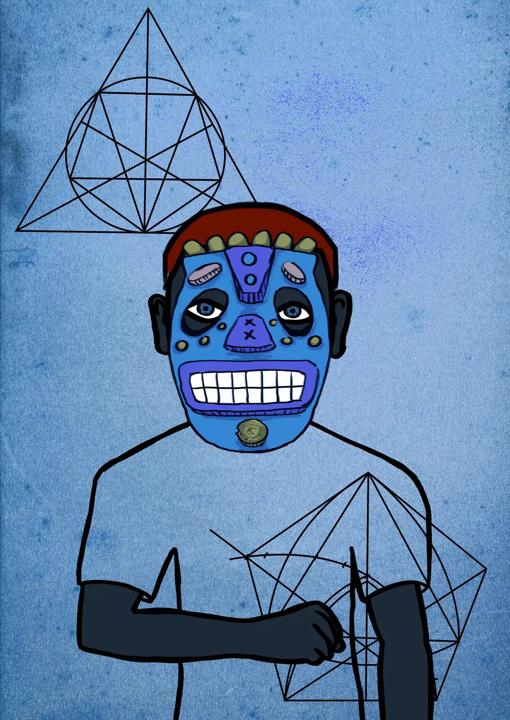 Sar i Sang warrior — Hashmask #14806