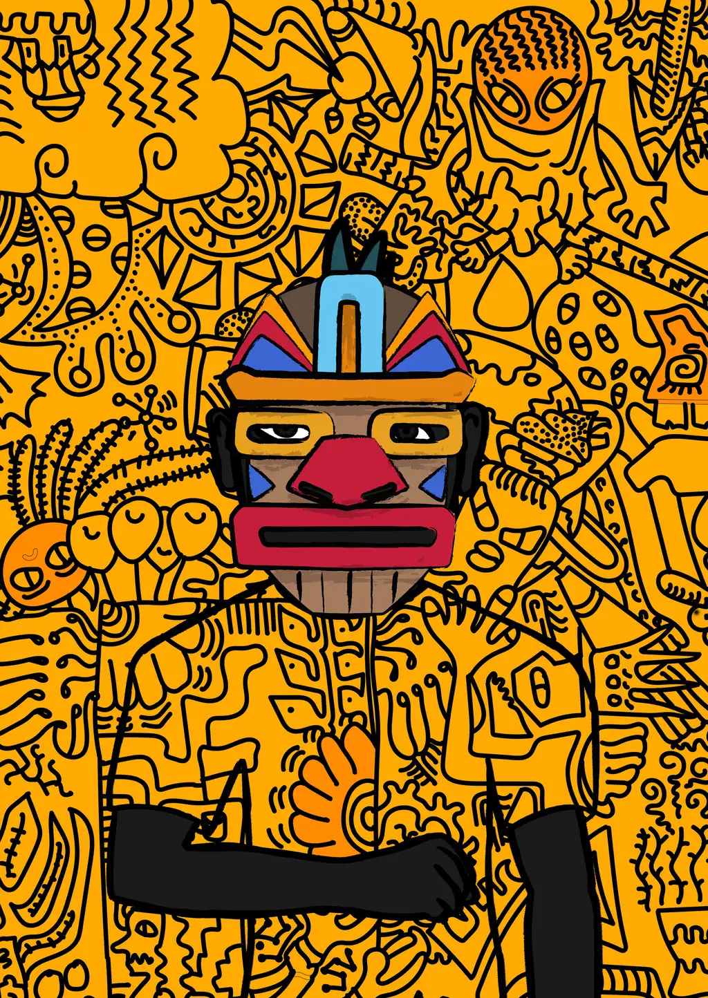 Ape of Spades — Hashmask #15013