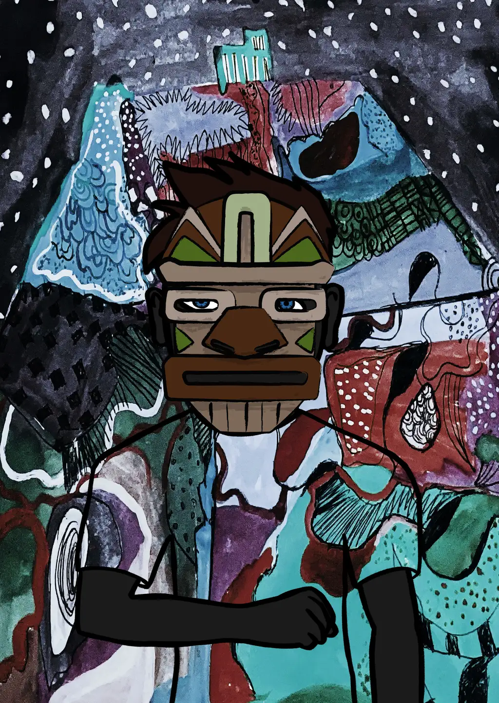 A Tribe Called Quest — Hashmask #15114