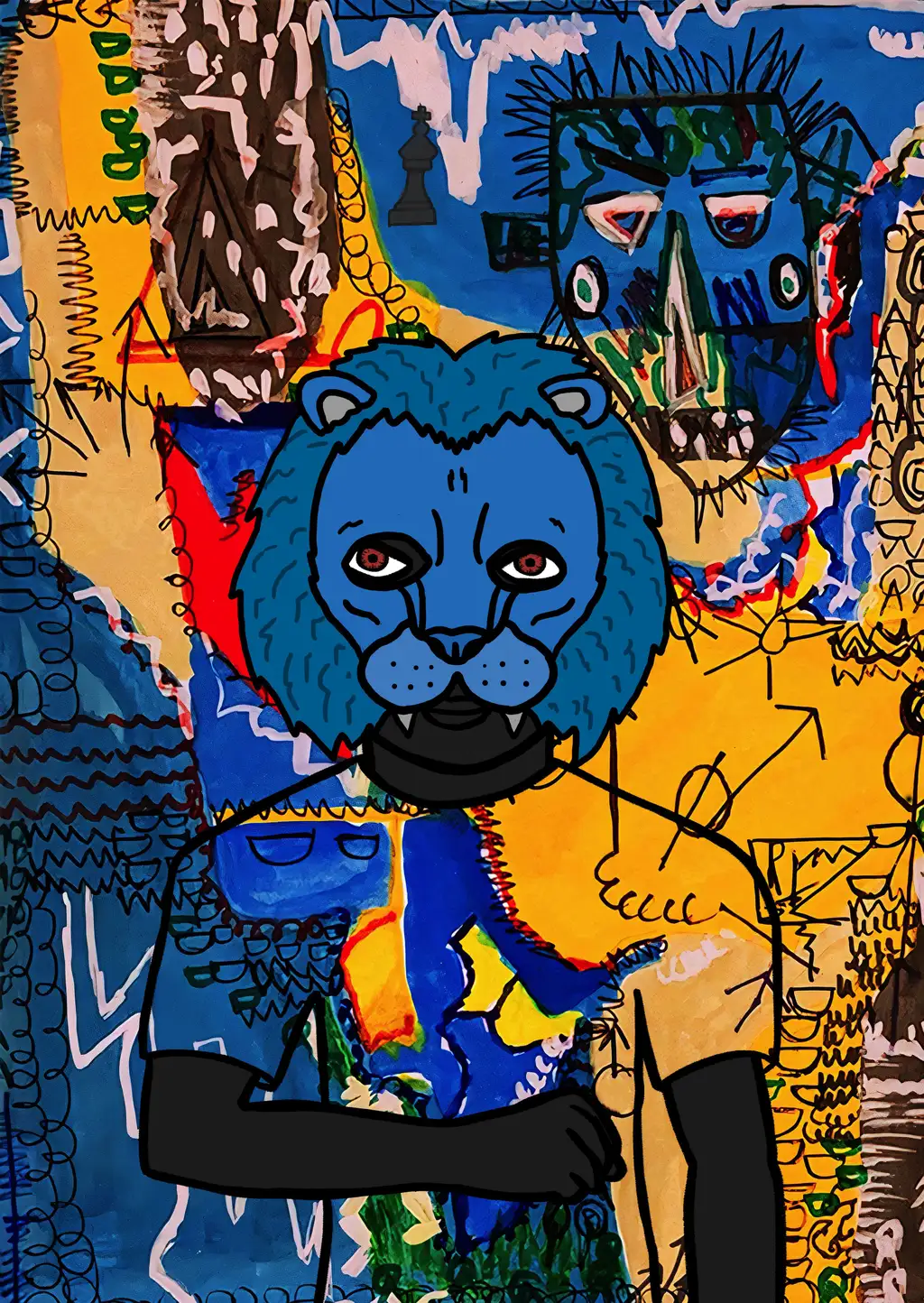 Chess King — Hashmask #7131
