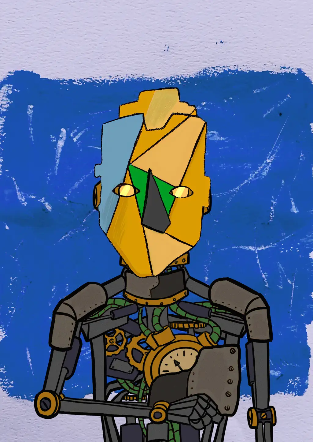 The Blue Screen of Death — Hashmask #15148