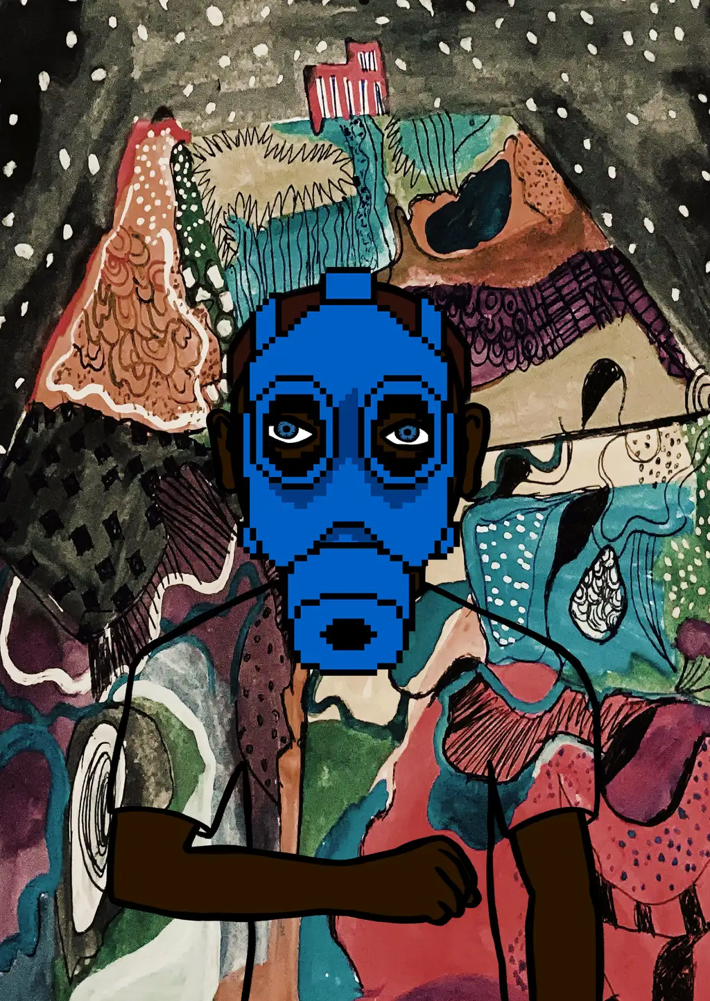 9002 naJ 30 semiT ehT — Hashmask #15218