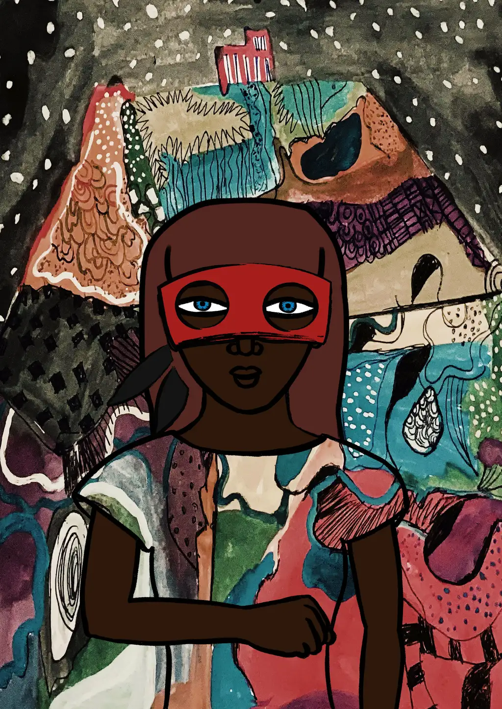 MasquerRed — Hashmask #15255