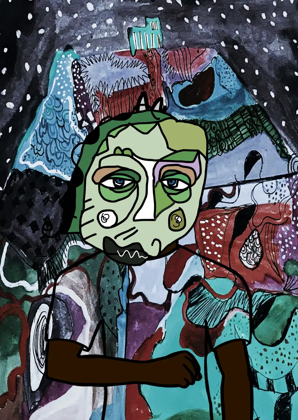 Blue Eyes — Hashmask #15363