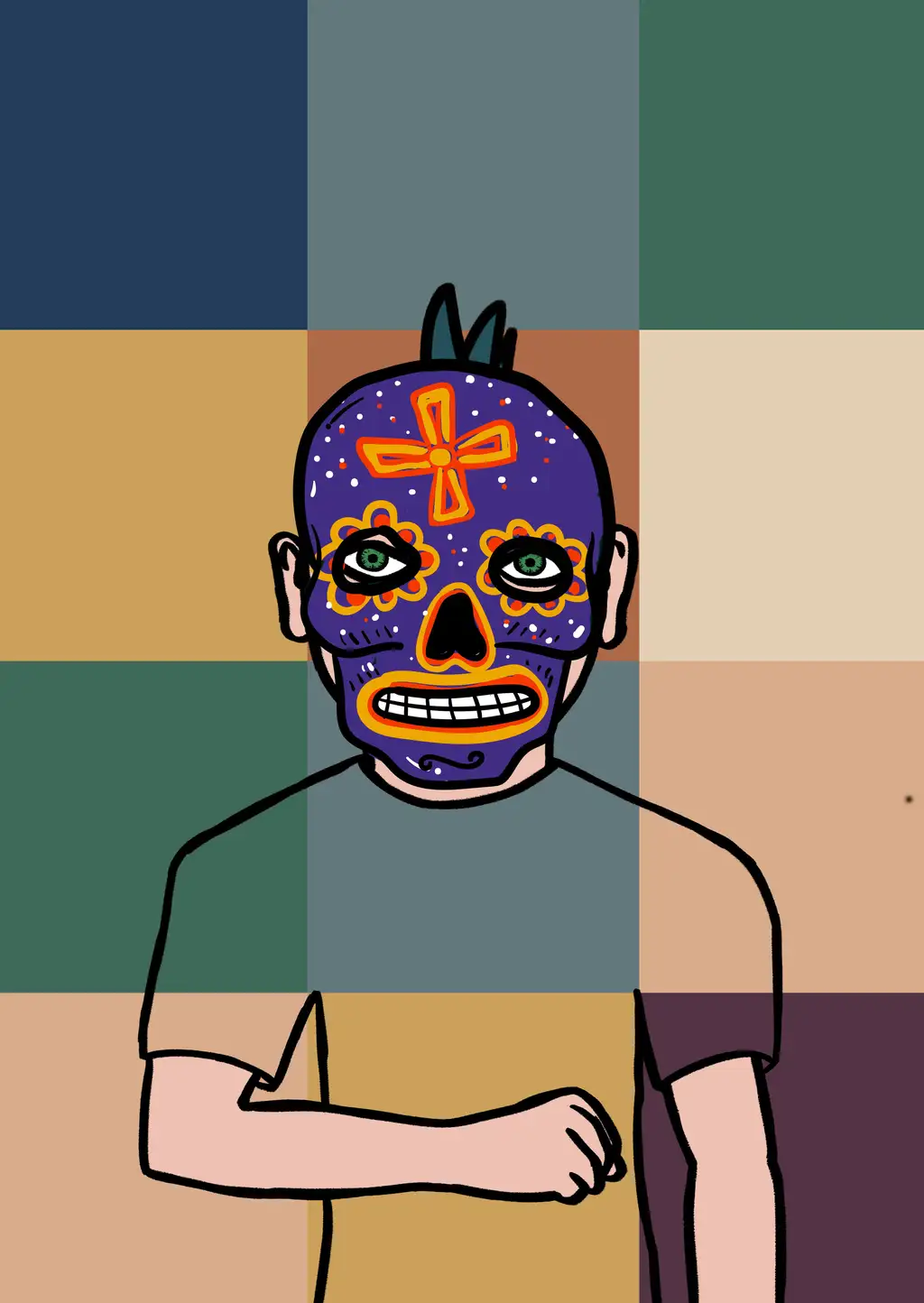The voices will fade — Hashmask #15388