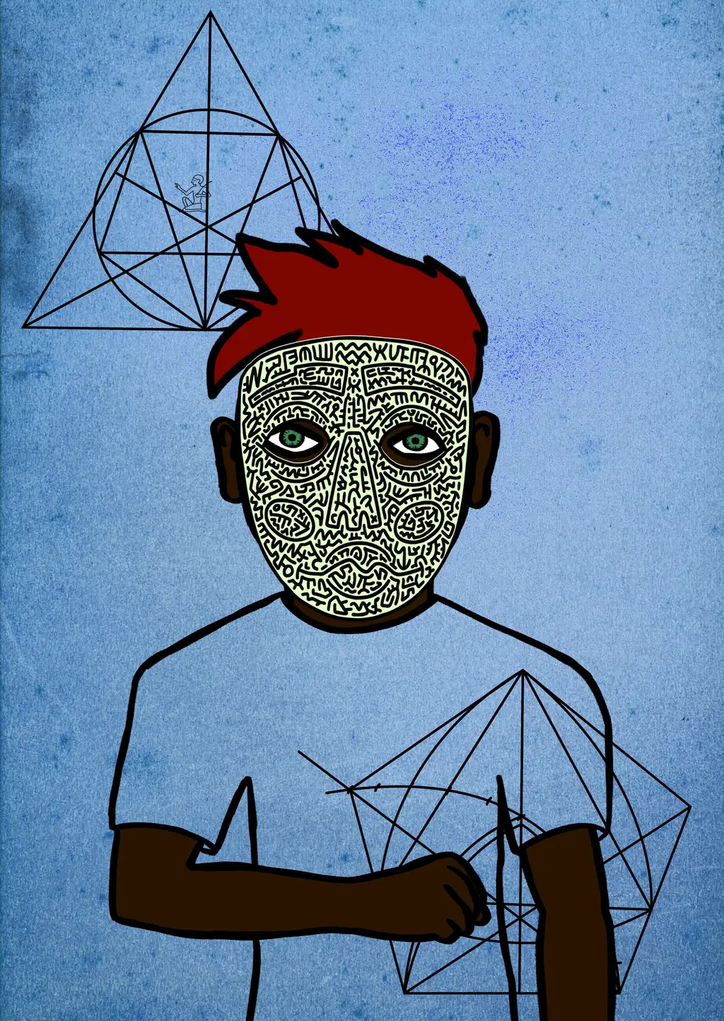 Hieroglyphics — Hashmask #15453