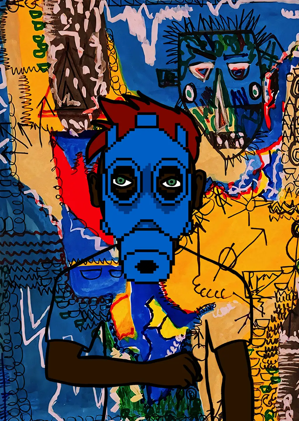 Blu — Hashmask #15626