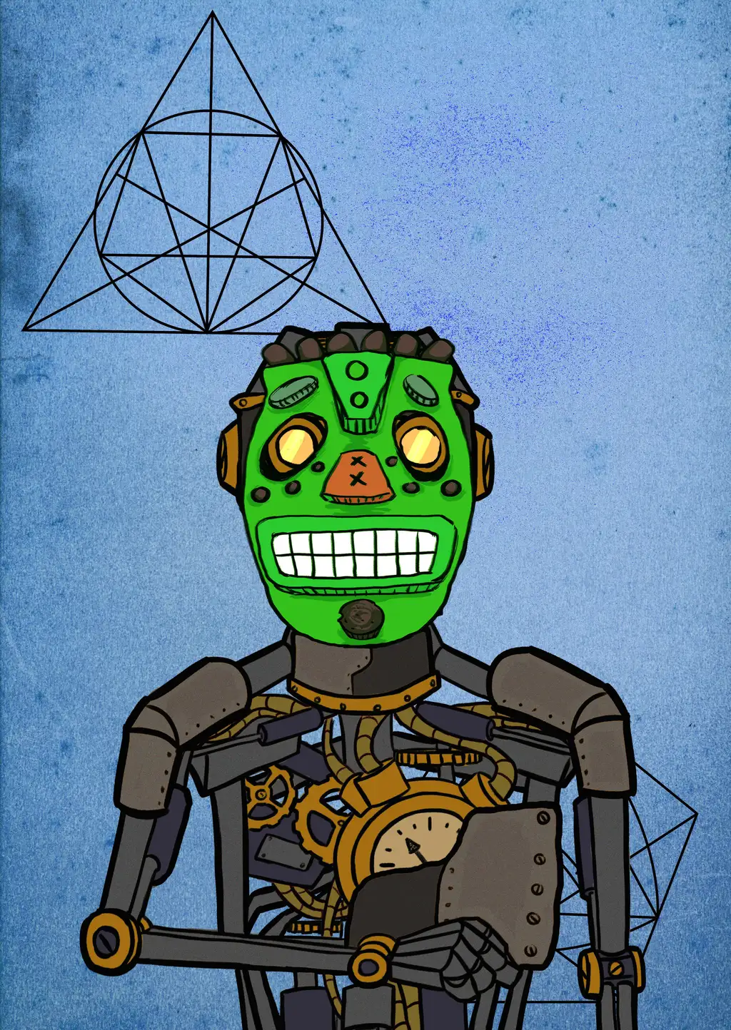 Goldman — Hashmask #15690