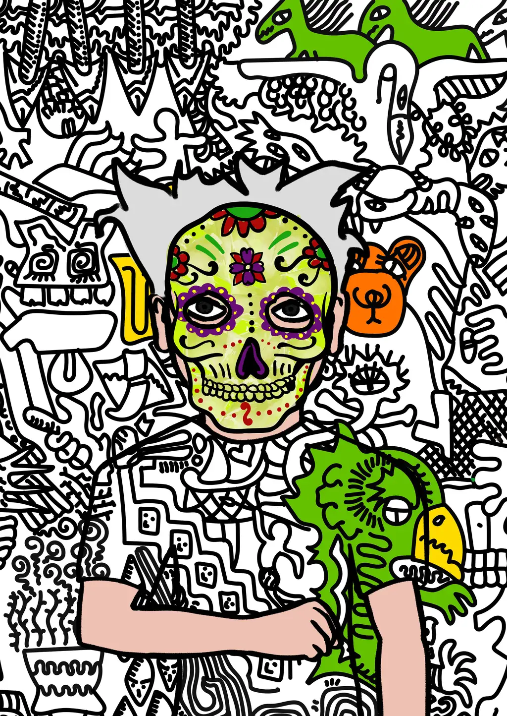 SuperFarm Raver — Hashmask #15697