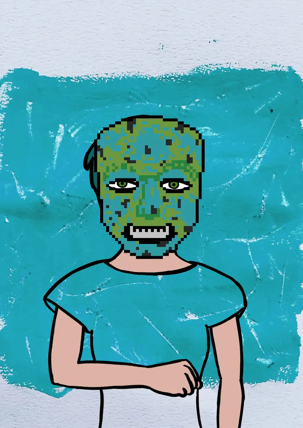 Need cash for drugs — Hashmask #15700