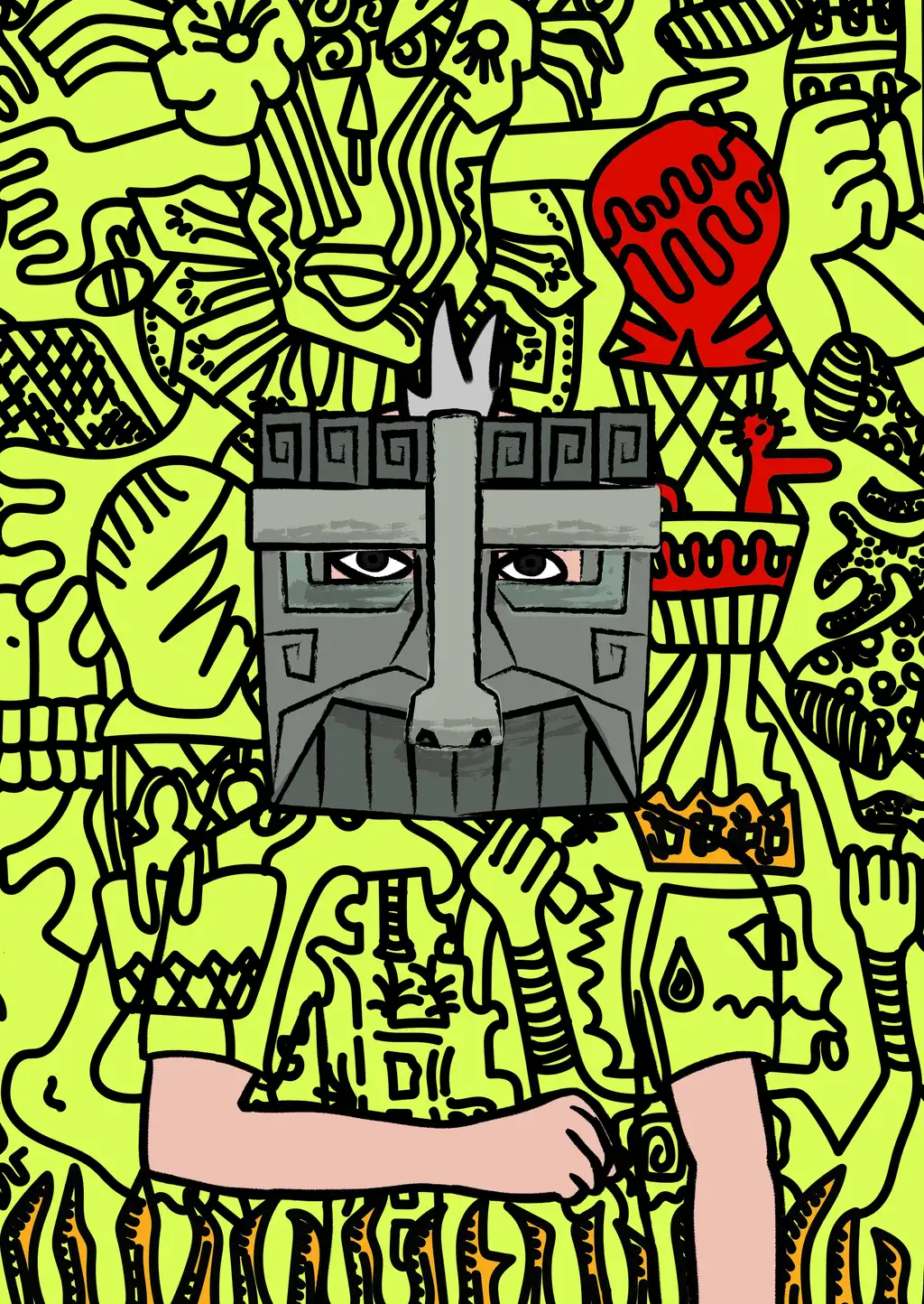 Money often costs 2 much — Hashmask #15749