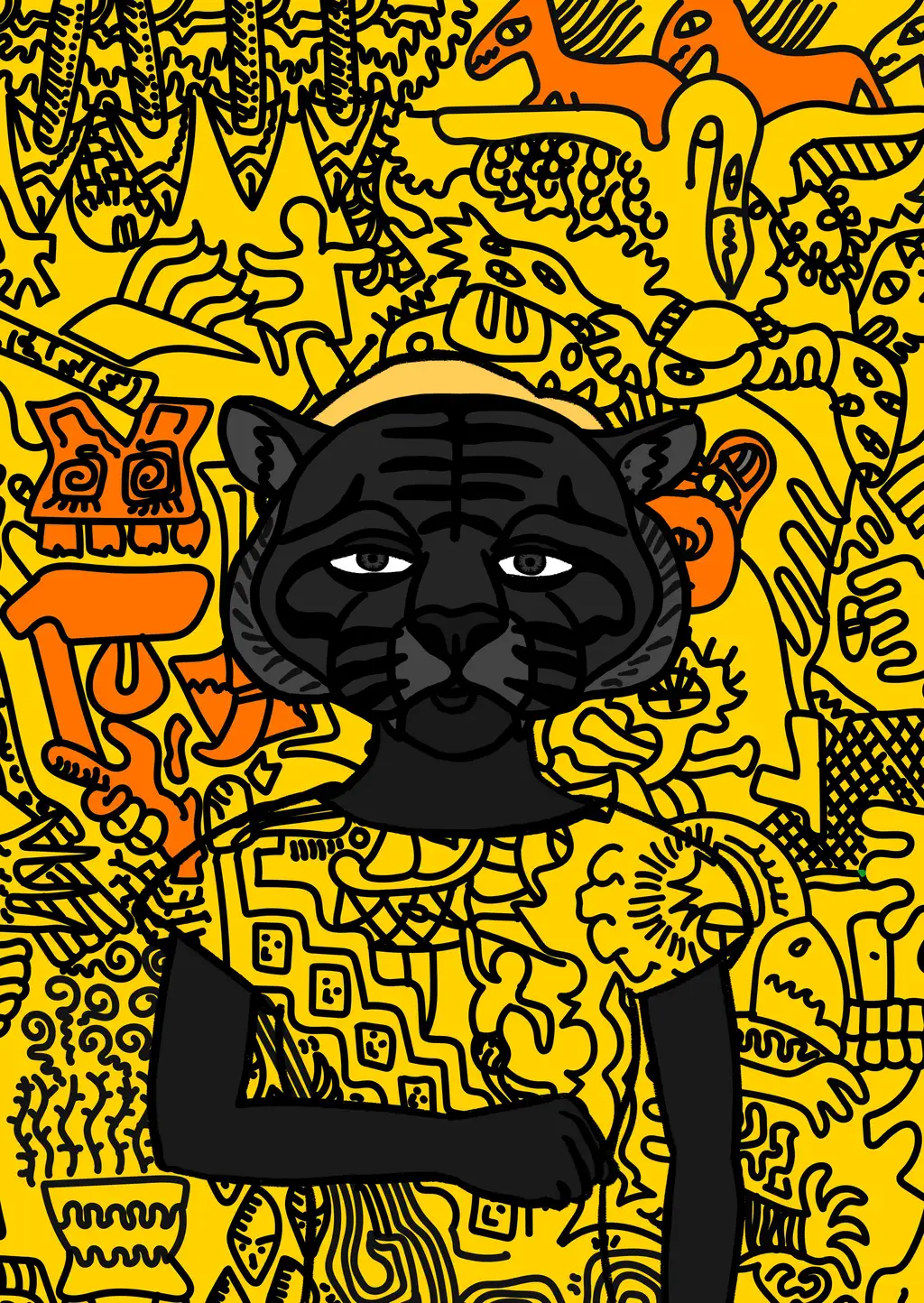 In it for the technology — Hashmask #15753