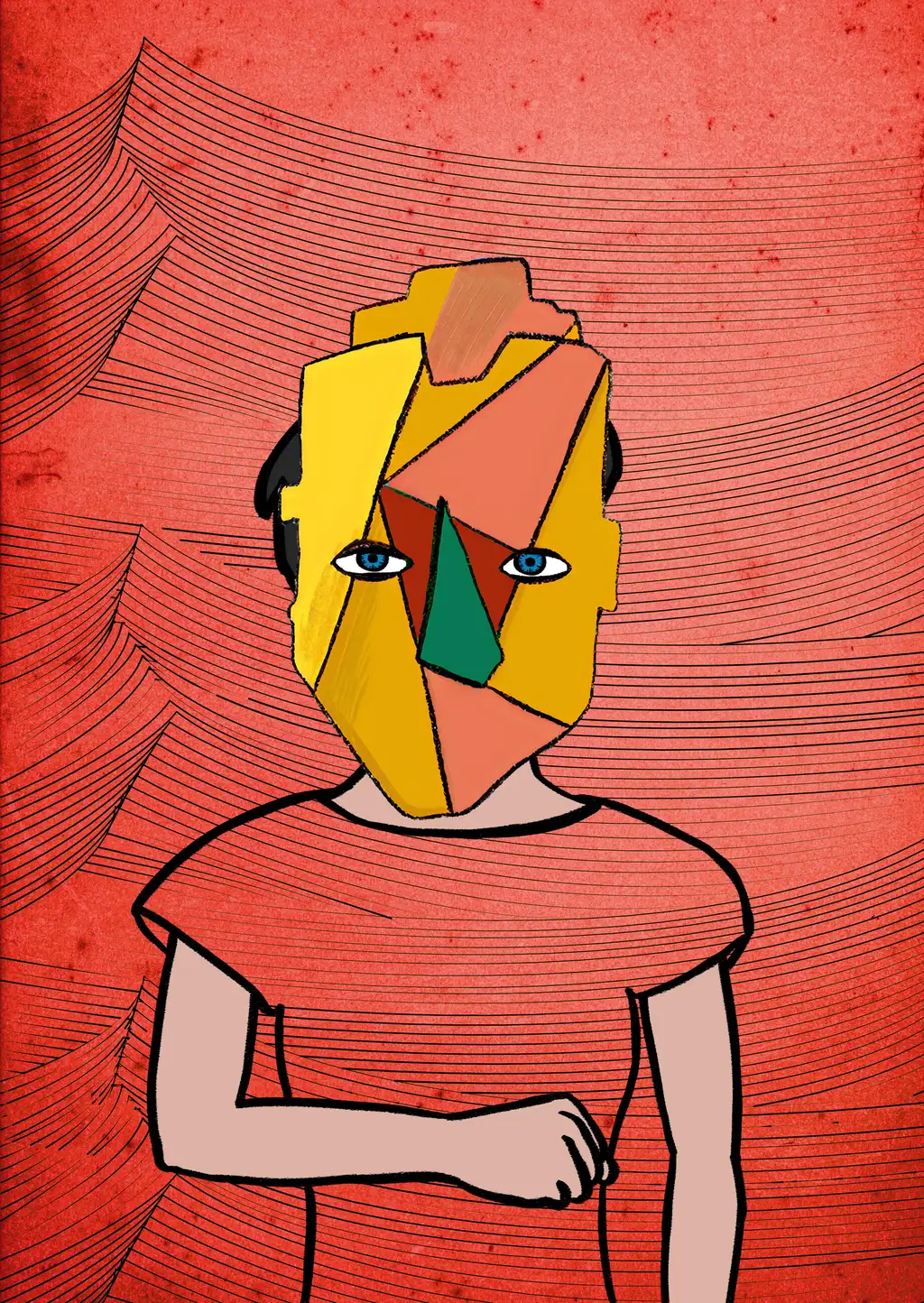 The Woman in Red 1984 — Hashmask #7203