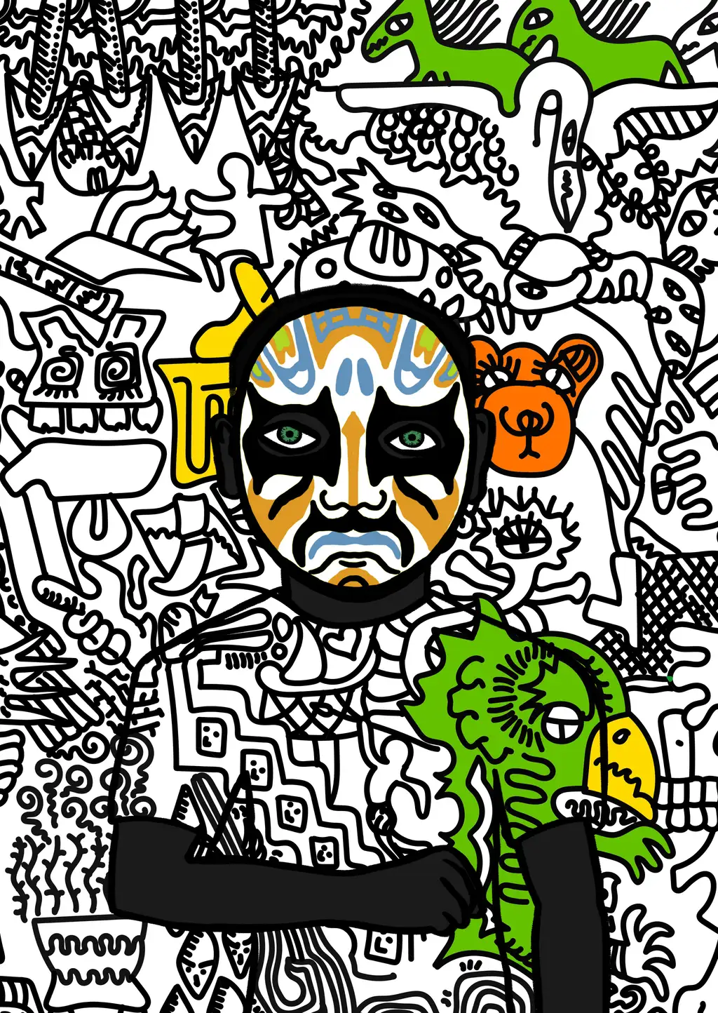 Pajeet — Hashmask #7206