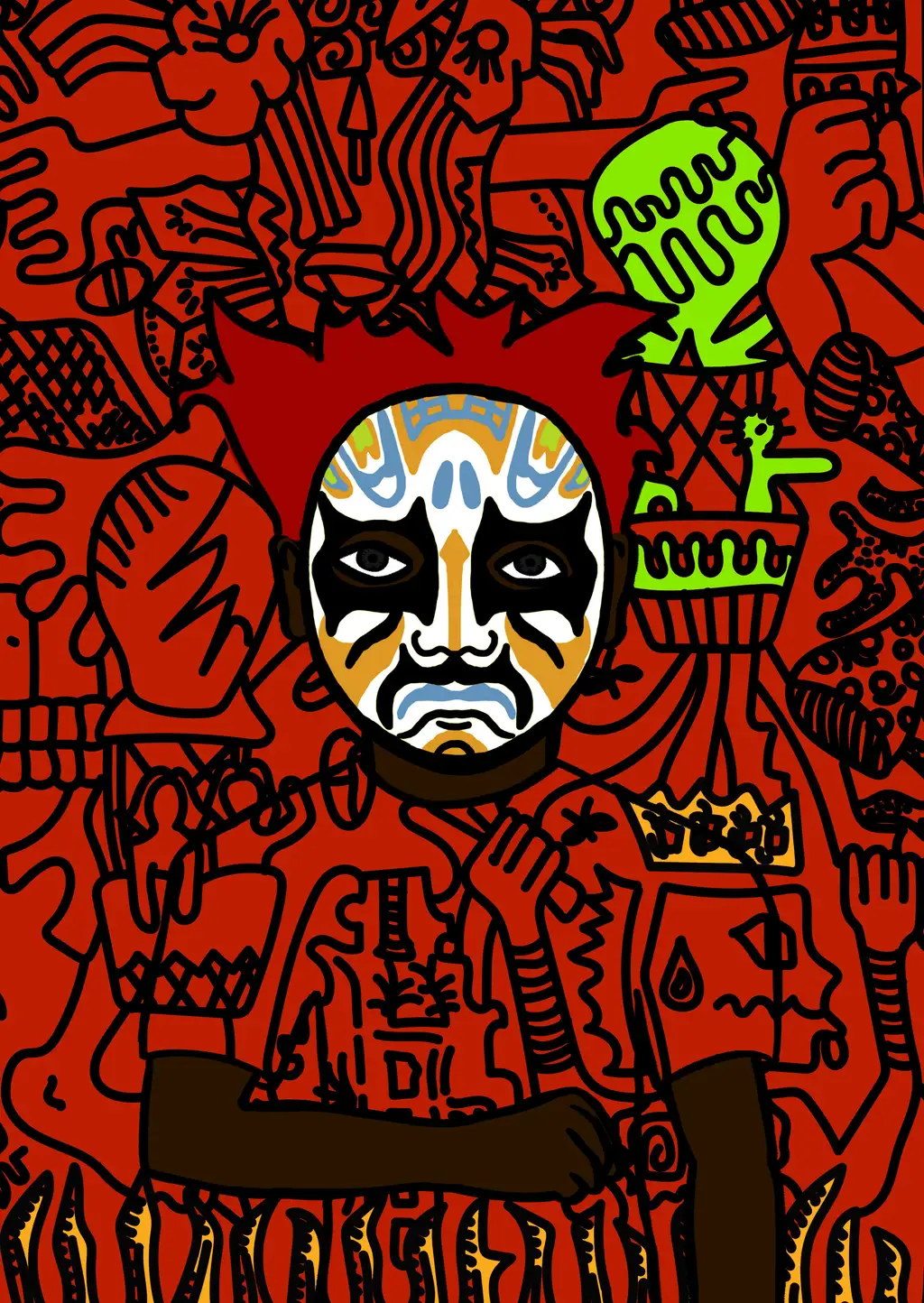 Mephisto — Hashmask #15968