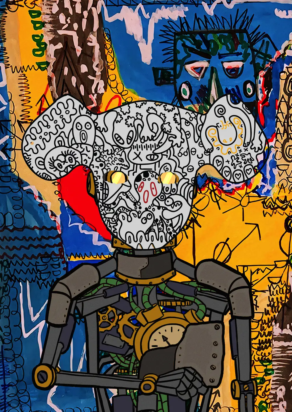 25 — Hashmask #16036