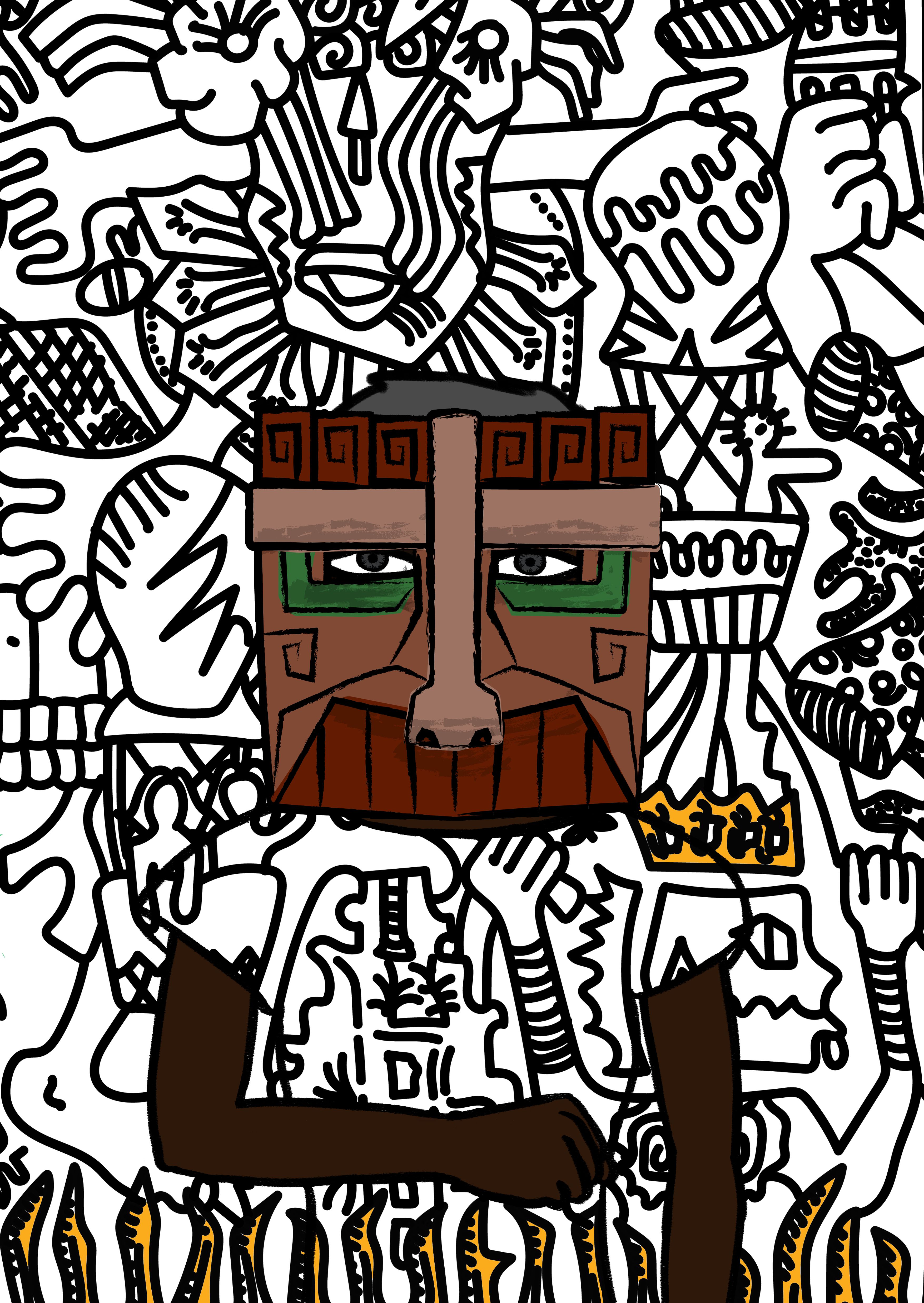 David Hoffman — Hashmask #7225