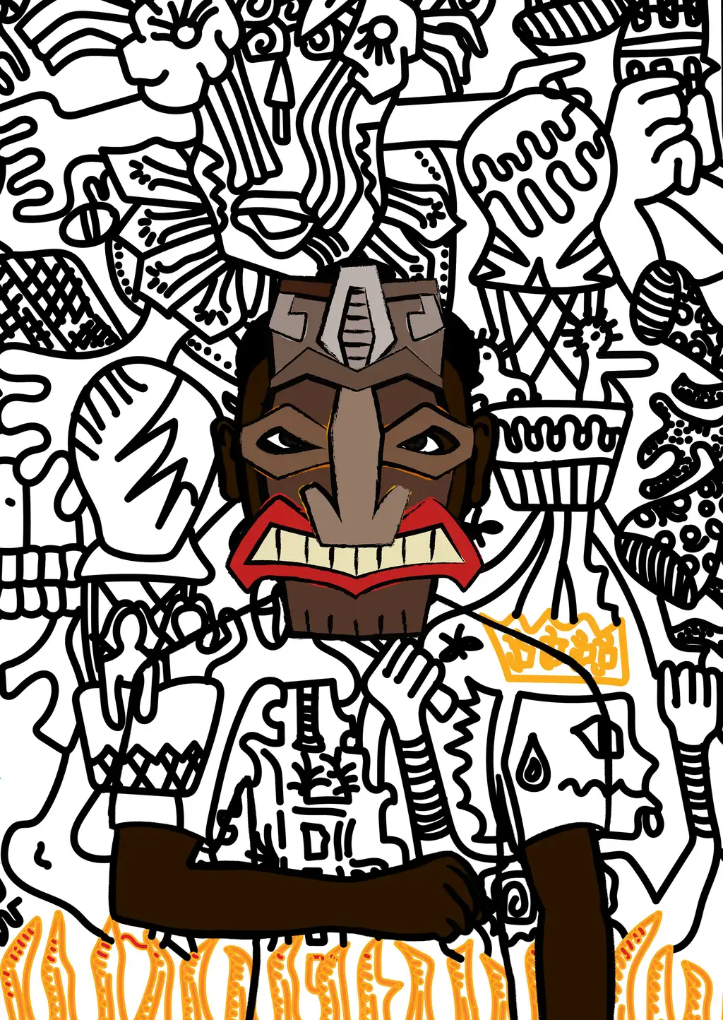 Digital Art Mama — Hashmask #16070