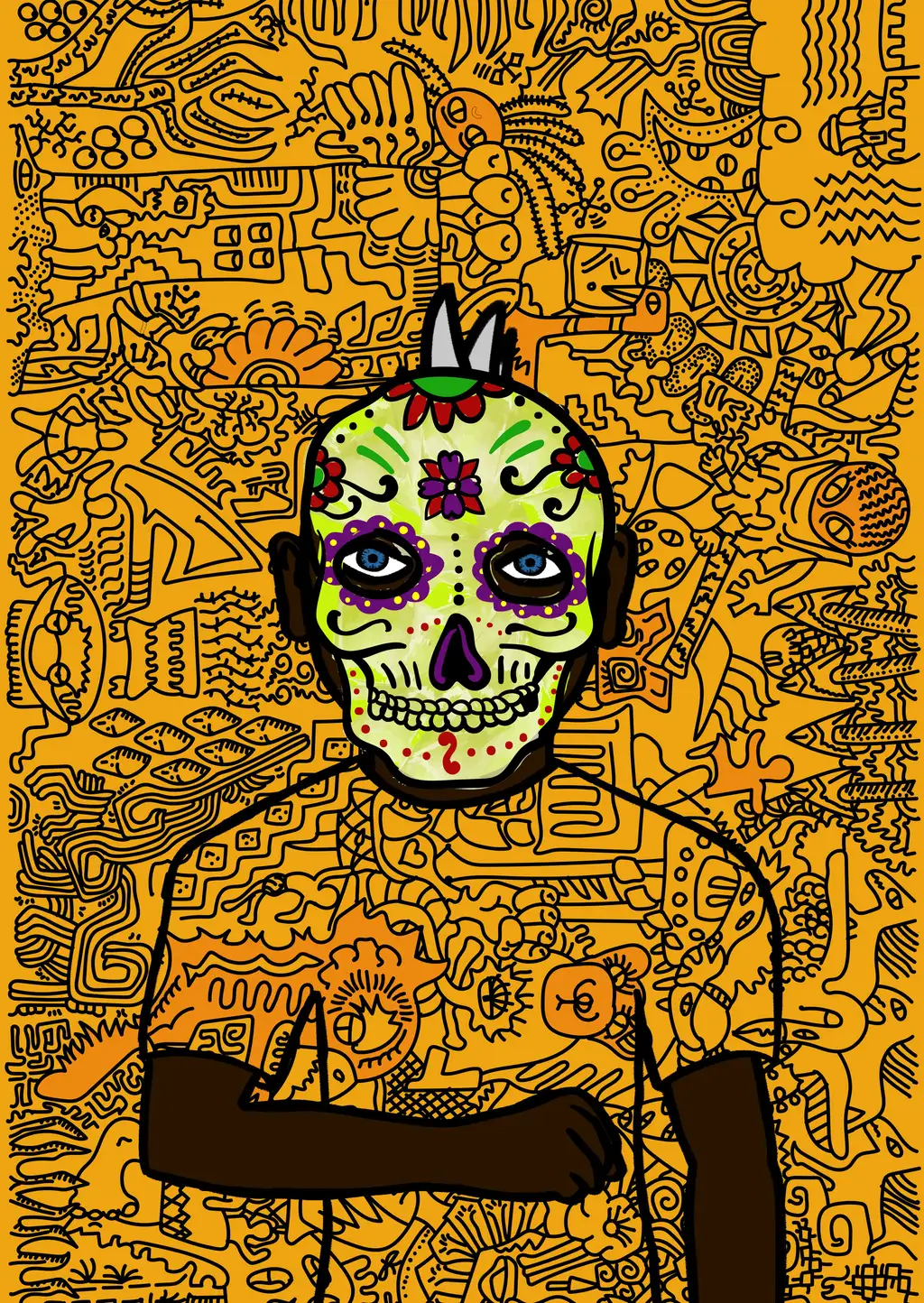 Yellow Fever — Hashmask #16225