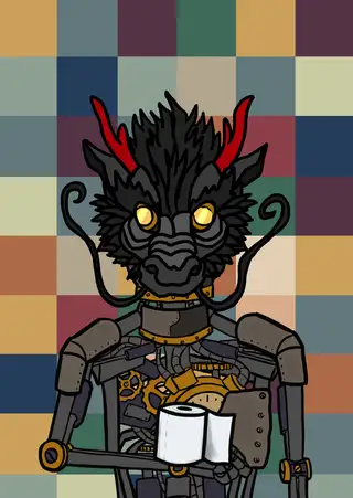 Bahamut — Hashmask #16289, Dragon Mask Subtype