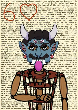 Six of Hearts — Hashmask #16308, Book Background