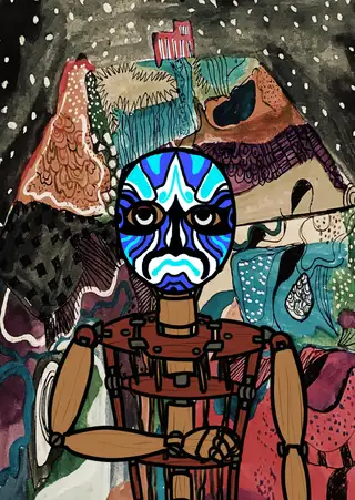 covid19 — Hashmask #7, Thief Mask Subtype