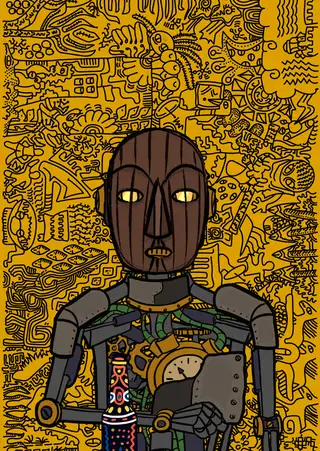 O — Hashmask #72, Wood Mask Subtype