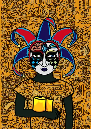 Hashmask #6346 — Hashmask #6346, Unique Mask Subtype