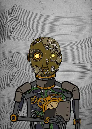 Cypherbot — Hashmask #250, Cylinder Mask Subtype