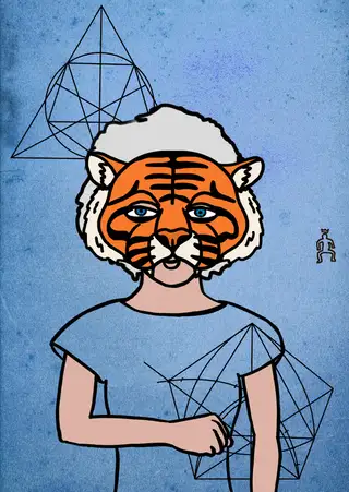 Sybil — Hashmask #431, Tiger 2 Mask Subtype