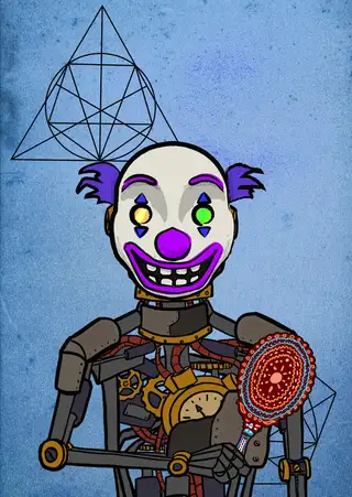 Mathilde — Hashmask #508, Clown 2 Mask Subtype