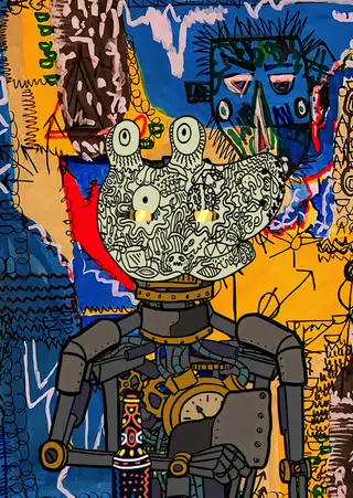 TomMP — Hashmask #667, Asymmetrical Mask Subtype