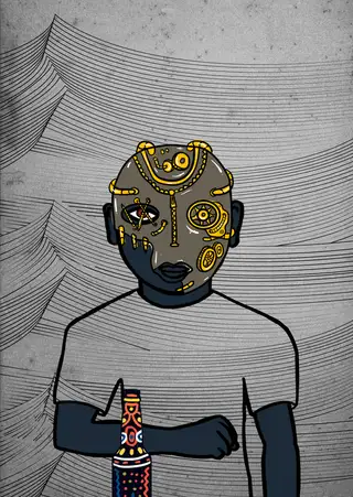 Sunday — Hashmask #757, Spark Mask Subtype