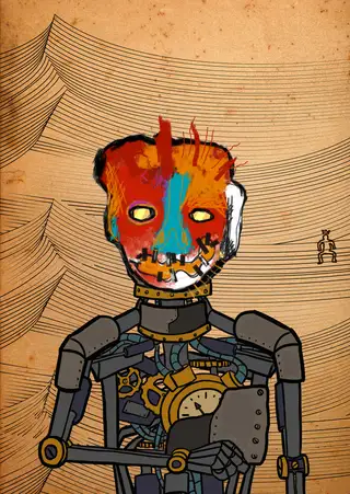 leo — Hashmask #1093, Oxidation Mask Subtype