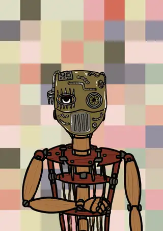 Badger — Hashmask #1177, Hardware Mask Subtype