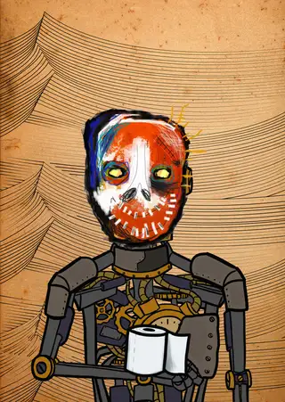 Leatherface — Hashmask #1518, Anatomy Mask Subtype