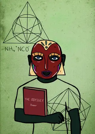 Hashmask #1733 — Hashmask #1733, Wöhler Synthesis Set