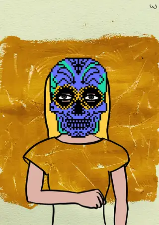 Plan B — Hashmask #1879, Skull Mask Subtype