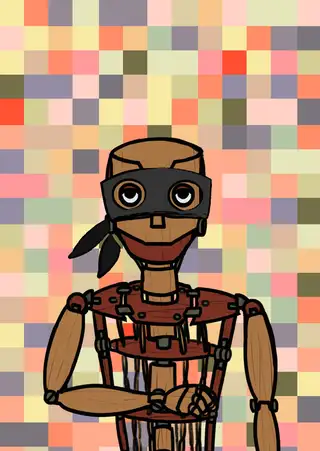 champion — Hashmask #1955, Zorro Mask Subtype