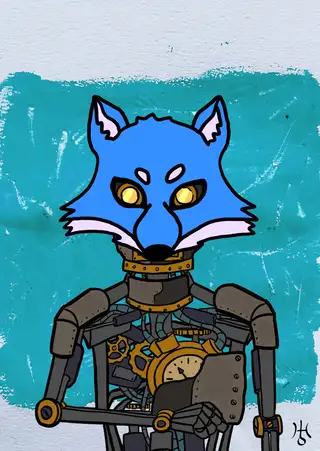 Infinity — Hashmask #7459, Fox Mask Subtype