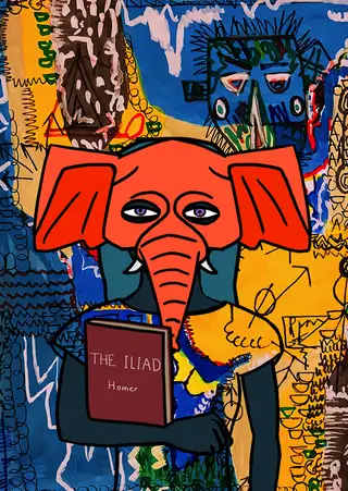Cassandra — Hashmask #2160, Elephant Mask Subtype