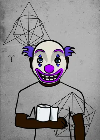 whaleshark — Hashmask #2325, Clown 2 Mask Subtype