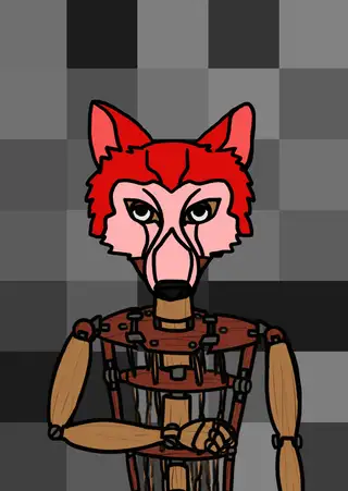 Warg — Hashmask #2454, Wolf Mask Subtype