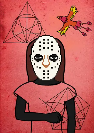 Robinhood — Hashmask #2462, Phoenix Set