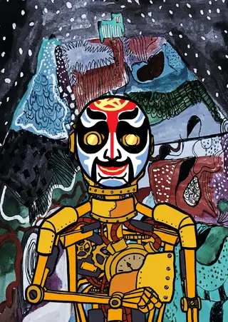 10 — Hashmask #2584, Ghost Mask Subtype