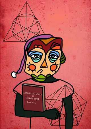 Phileas Fogg — Hashmask #2604, Triangle Mask Subtype